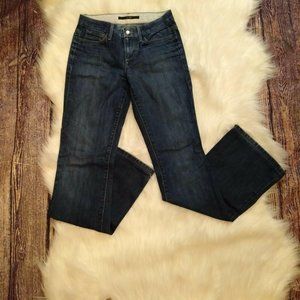 Joes Jeans Muse Amiee Medium Wash Denim Bootcut Flare Low Rise Stretch Womens 25